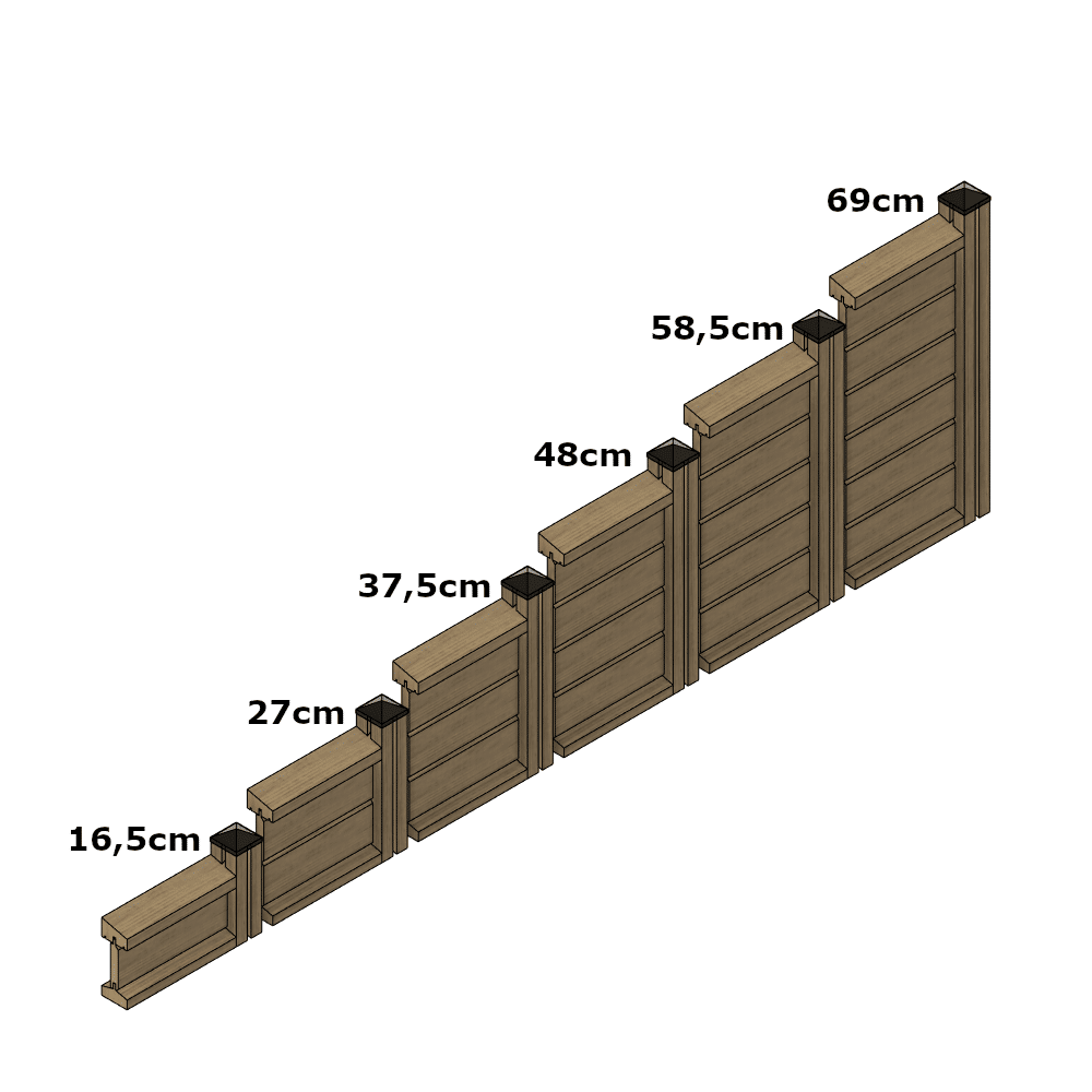 Odlingslåda trä 1_sidor_Height